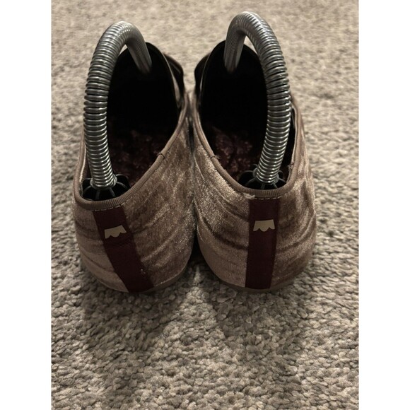 Birdies Brown Moonstone Crushed Velvet The Starling Loafer Flats Women's Size 6 - Picture 4 of 8